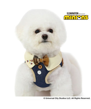 PET PARADISE ミニオン ティム ベストハーネス デニム 3S 小型犬 デニム