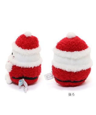 Mother garden しろたん手のり マスコット サンタしろたん / トナカイらっこいぬ 単品 サンタしろたん