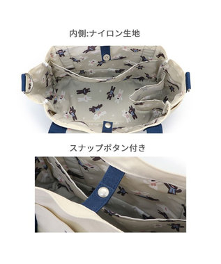 リサとガスパール ポーチ付き お散歩バッグ / PET PARADISE リサとガスパール ポーチ付き お散歩バッグ / PET PARADISE