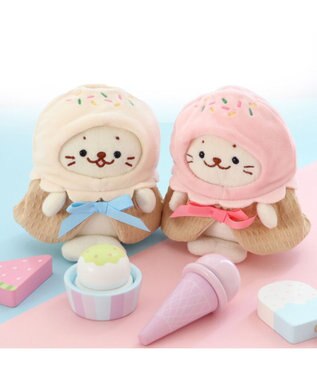 しろたん ついてきちゃうマスコット用 着せ替え服 《アイス