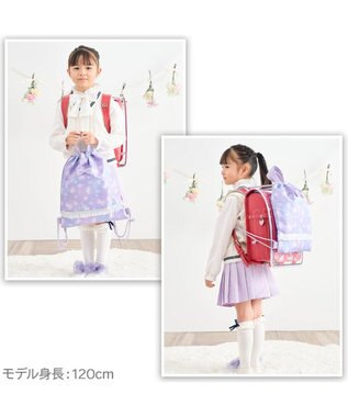 Mother garden マザーガーデン ユニコーン お着替え巾着リュック 《フラワー柄》 フラワー柄