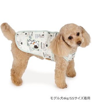 PET PARADISE スヌーピー ふわりとキルトベスト 《５０ｓ》 超小型犬 小型犬 オフホワイト