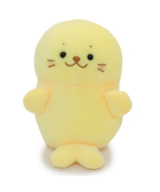 Mother garden しろたん マスコットキーホルダー カラーついたん 12cm 《単品》 黄色