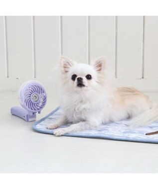 PET PARADISE 〔2023年モデル〕 ミニ 扇風機 ミスト ハンディファン 《ラベンダー》 ラベンダー