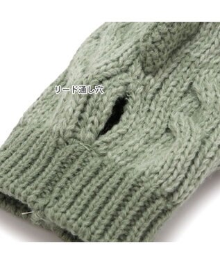 PET PARADISE ペットパラダイス ニット 帽子 《恐竜》 小型犬 グリーン