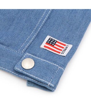 PET PARADISE J.PRESS デニムジャケット 春 小型犬 ライトインディゴブルー