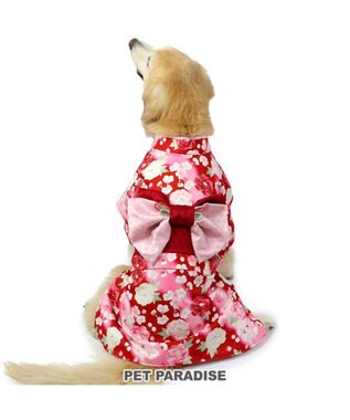 ペットパラダイス 着物 《 牡丹桜柄 》 中型犬 大型犬 / PET