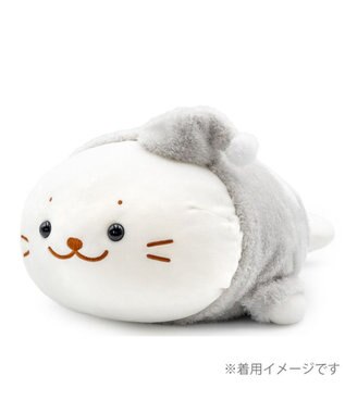 Mother garden しろたん  抱き枕カバー パジャマ 55cm用 0