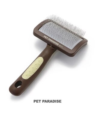 PET PARADISE ペットパラダイス ソフト スリッカーブラシ 超小型犬用