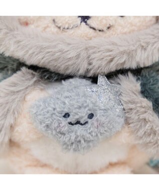 Mother garden しろたん ブラックホーリー ぬいぐるみ 《らっこいぬ》 単品 らっこいぬ