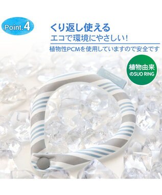 PET PARADISE クールリング 犬 クールネック ひんやり 28℃クールリング 【３Ｓ】 リフレクター 水色 ベージュ  反射材付き 水色 ３Ｓ