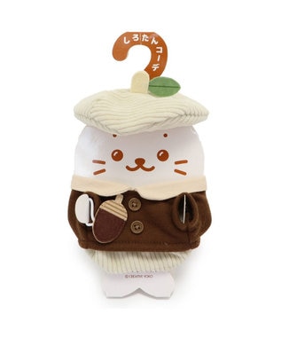 Mother garden しろたん ついてきちゃうしろたん マスコット用 着せ替え服  《どんぐりシャツ》 どんぐりシャツ