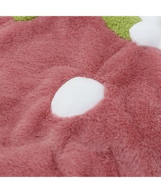 PET PARADISE ネット店限定 くすみ苺 クッション (90×92cm) 小型犬 ピンク