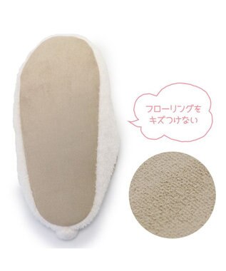 Mother garden マザーガーデンMOLANG モラン ふわふわ ルームシューズ 23cm～25cm スリッパ -