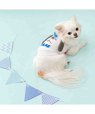 PET PARADISE スヌーピー オラフ 顔ボン トレーナー 小型犬 ホワイト