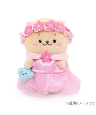 Mother garden しろたん ついてきちゃうしろたん マスコット 着せ替え服 お花ドレス＆花冠 -