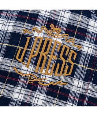 PET PARADISE J.PRESS チェックボア ジャケット 小型犬 ブラウン
