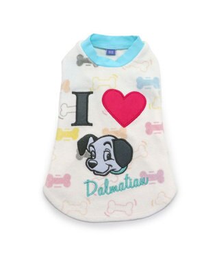 PET PARADISE ディズニー 101匹わんちゃん サーモキープ Tシャツ 《パステル》 小型犬 ホワイト