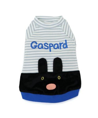 PET PARADISE リサとガスパール リブＴシャツ 《フェイス ガスパール》 小型犬 ガスパール