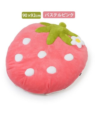 ネット店限定 ペットパラダイス いちご クッションカバー 90