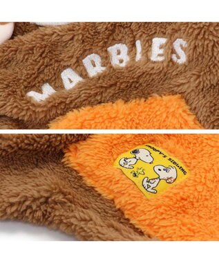 PET PARADISE スヌーピー ボア つなぎパンツ 《マーブルス》 中型犬 マーブルス