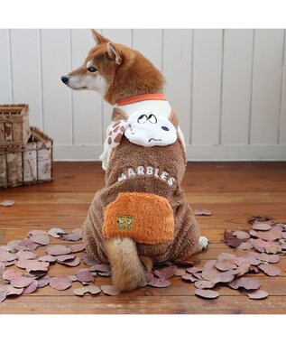 PET PARADISE スヌーピー ボア つなぎパンツ 《マーブルス》 中型犬 マーブルス
