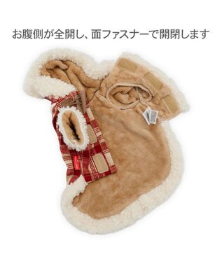 PET PARADISE ディズニー くまのプーさん 手袋風ポケット コート 小型犬　　 レッド
