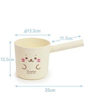 Mother garden しろたん顔ぼん お風呂手おけ 湯おけ -