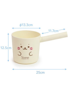 Mother garden しろたん顔ぼん お風呂手おけ 湯おけ -