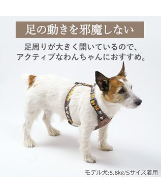 PET PARADISE スヌーピー アクティブハーネス 《兄弟柄》 ＳＳ 小型犬 ブラウン