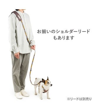 PET PARADISE スヌーピー アクティブハーネス 《兄弟柄》 ＳＳ 小型犬 ブラウン