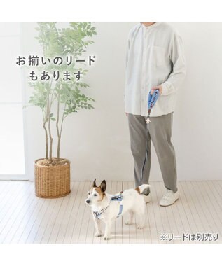 PET PARADISE ディズニー ミッキーマウス アクティブハーネス ３Ｓ 小型犬 ホワイト×ブルー