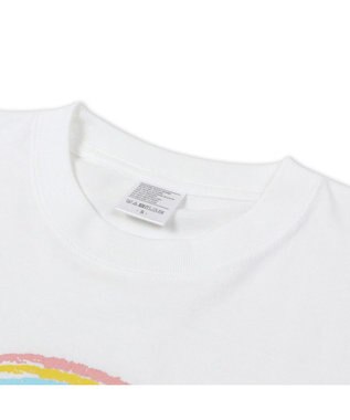 Mother garden しろたん 24周年アニバーサリー柄 Tシャツ 半袖 白~オフホワイト