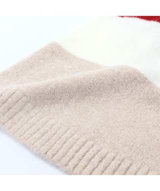 PET PARADISE J.PRESS モヘア トリコロール ニット  小型犬 -