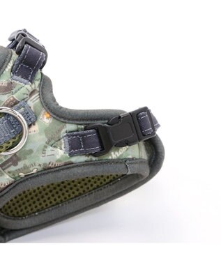 PET PARADISE ペットパラダイス やさしい ハーネス 迷彩 ３Ｓ 〔小型犬〕 カーキ