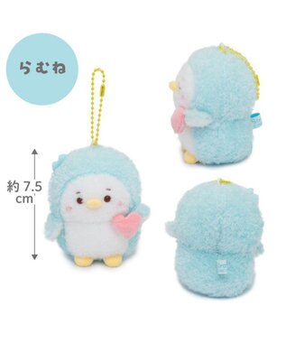 Mother garden しろたん ハートフレンズキーホルダー 3個セット 0