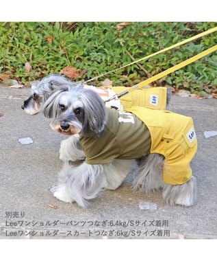 PET PARADISE Lee ワンショルダーパンツつなぎ  小型犬 グリーン