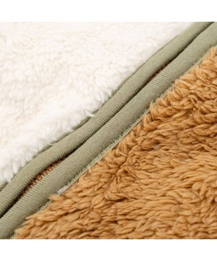 PET PARADISE ペットパラダイス 切替え 背開き ジップアップ ベスト 《ブラウン》 小型犬 ブラウン×ホワイト