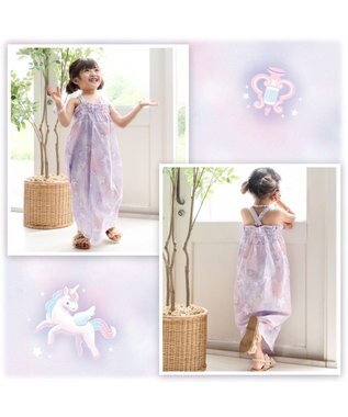 Mother garden 2025 マザーガーデン ユニコーン 2Way 浴衣  《ミルキーウェイ》　110/120/130/140 ミルキーウェイ