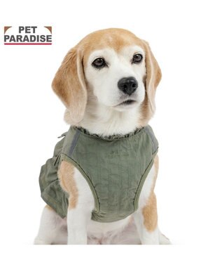 PET PARADISE ペットパラダイス ペタルオリーブ ベストハーネス Ｍ 大型犬