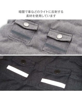 PET PARADISE J.PRESS 中綿コート 《杢グレー》 小型犬 杢グレー