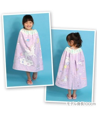 Mother garden マザーガーデン 水泳 ラップタオル 60×120cm 《 ユニコーン 柄 / レモンくま柄 》 ユニコーン