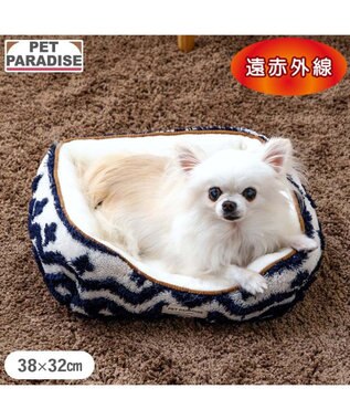 PET PARADISE ペットパラダイス  四角 カドラー 《カントリー柄》 Ｓ