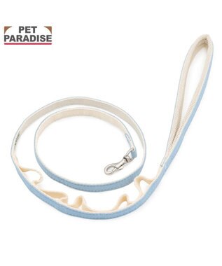 PET PARADISE ペットパラダイス 小花柄 デニム リード ＳＳ～Ｓ 小型犬
