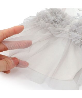 PET PARADISE ペットパラダイス チュール タンクトップ 《グレー》 小型犬 グレー