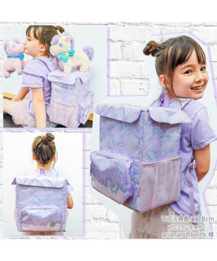 Mother garden マザーガーデン ユニコーン スクエアリュック 紫