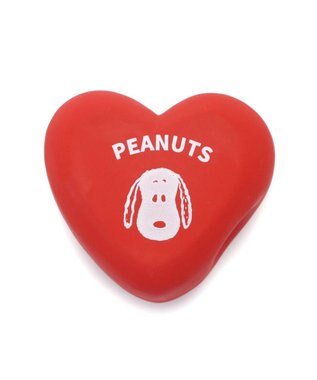 PET PARADISE スヌーピー ハート ラテックス トイ レッド