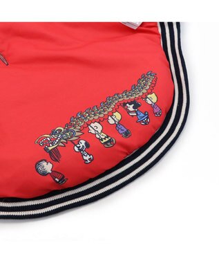 PET PARADISE スヌーピー 遠赤外線 スカジャン 《龍》 中型犬 大型犬 -