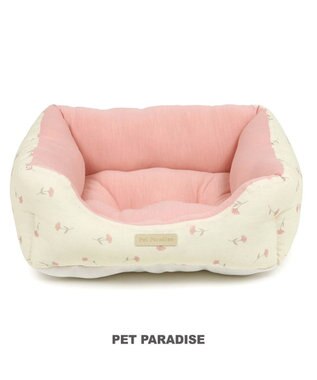 ペットパラダイス 小花柄カドラー《ピンク》 M 小型犬 / PET