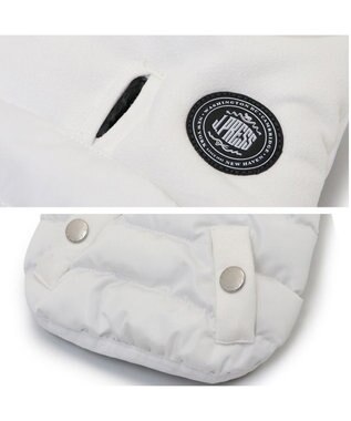 PET PARADISE J.PRESS 綿入り フライト ベスト 《ホワイト》 小型犬 ホワイト